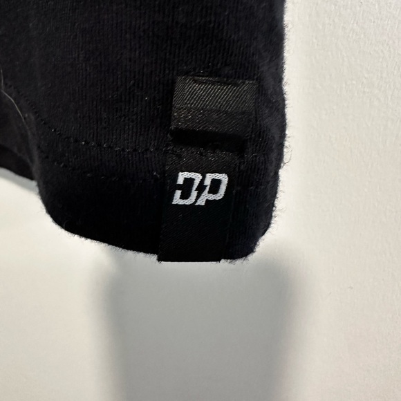 Diesel Power Small Black Linear Graphic Skull Short Sleeve Cotton Blend Tee. - Picture 7 of 8